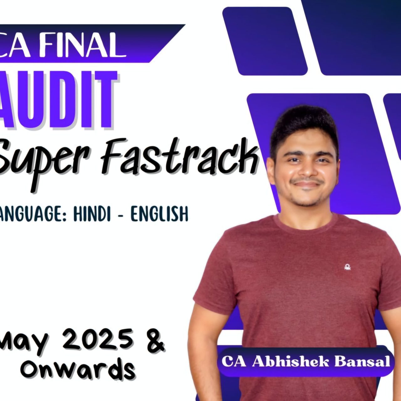 CA Abhishek Bansal Audit Fast Track