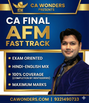 CA Aaditya Jain AFM Fast Track For CA Final