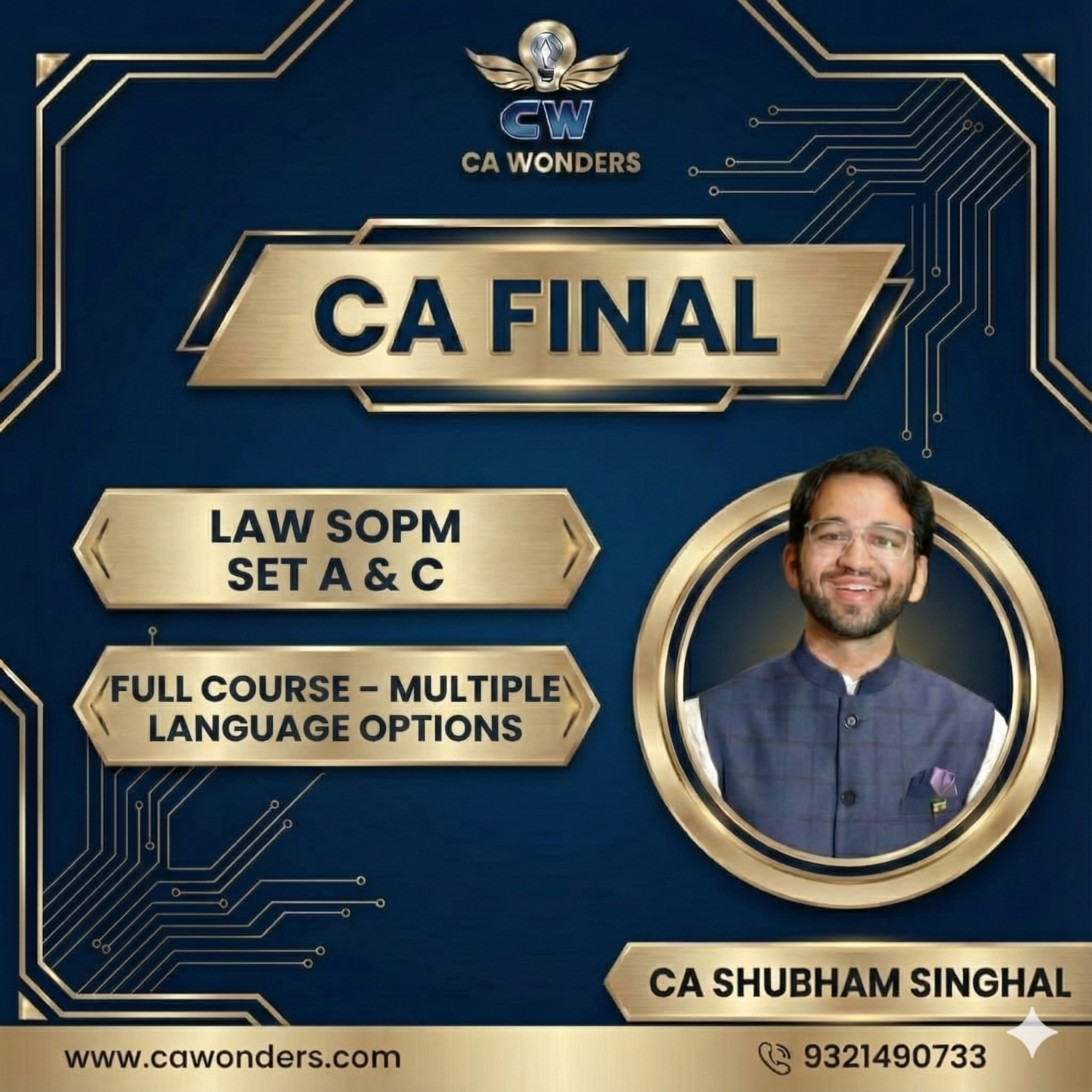 ca final law sopm by ca shubham singhal for may/sep 26