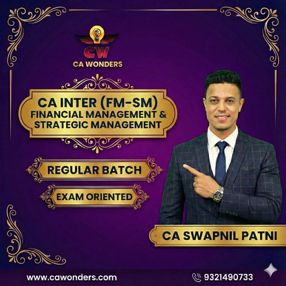 ca inter fm sm full course by ca swapnil patni may/sep 26