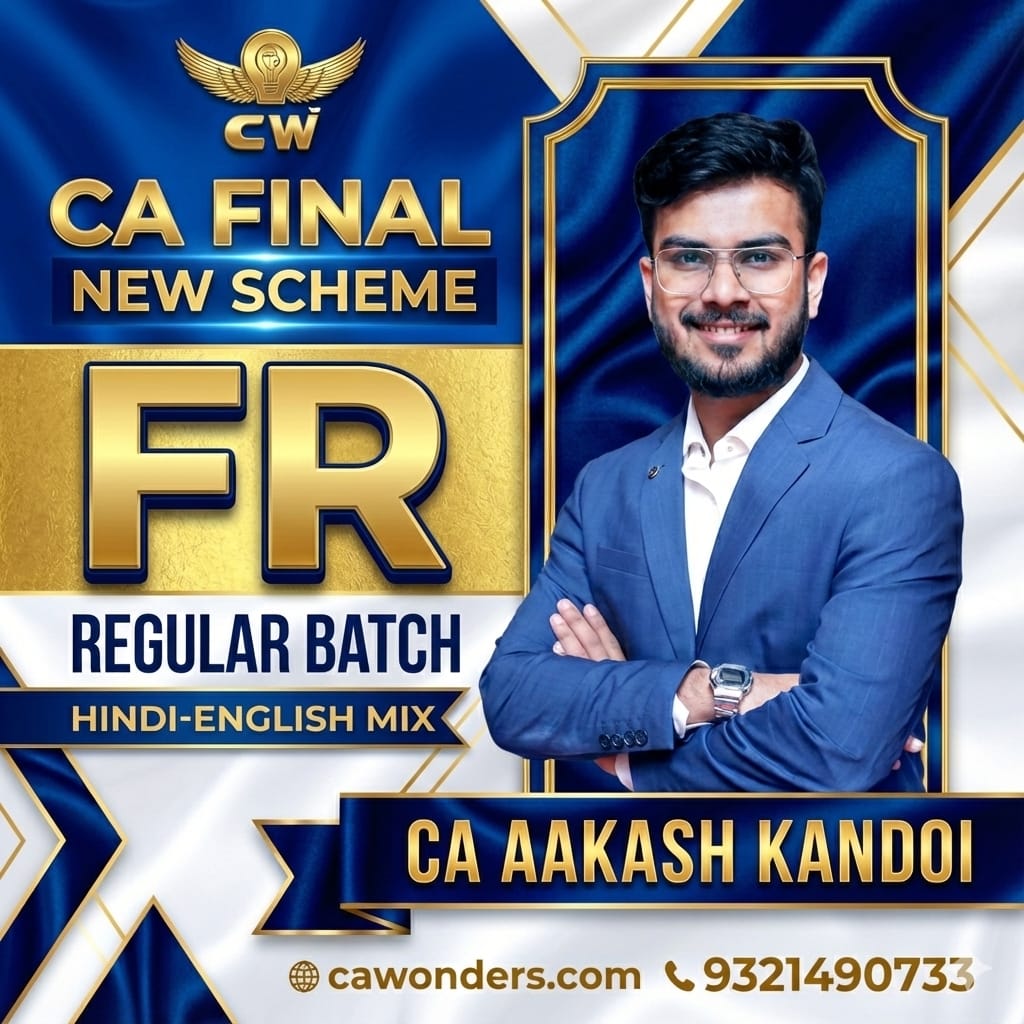 CA Final FR Regular Full Course By CA Akash Kandoi