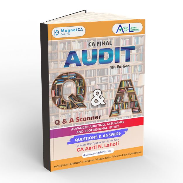 CA Final Audit ⁠Q & A Scanner (4th Edition) by CA Aarti Lahoti
